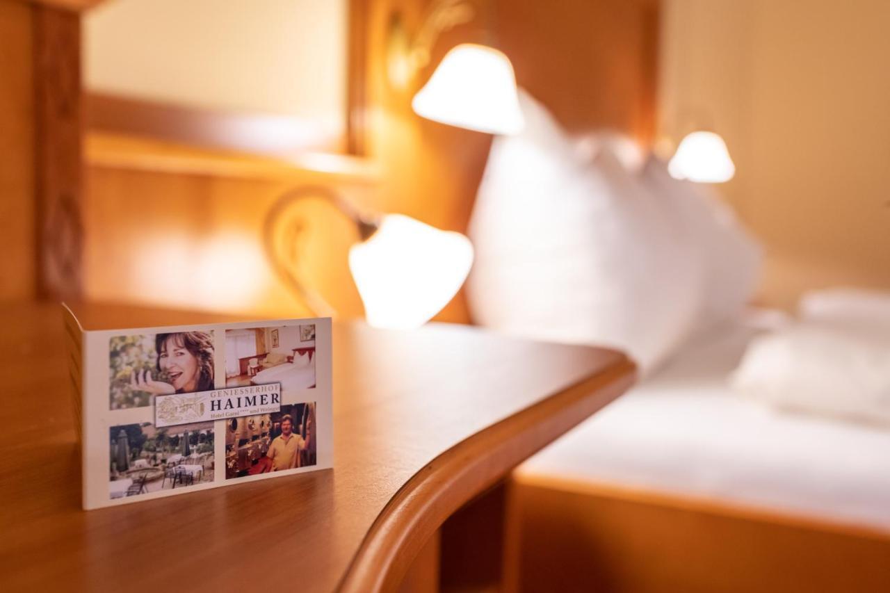 Geniesserhof Haimer - Hotel Garni Poysdorf Bagian luar foto